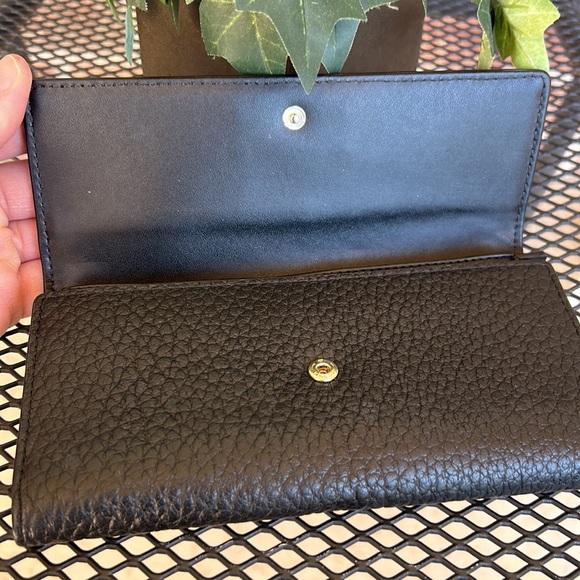 KATE SPADE ♠️ Bay Street Sandra Black Leather Wallet 🪪 - Picture 4 of 16